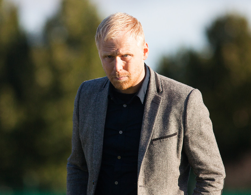 Haraldur Sigfús Magnússon þjálfari Þróttar.
