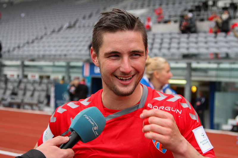 Kristinn Freyr vann bikarinn 2015 og 2016.