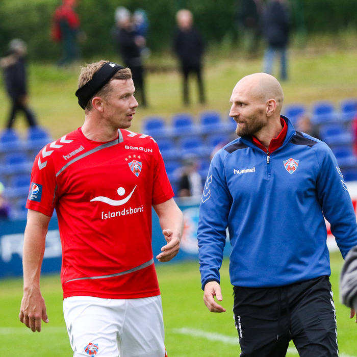 Thomas Guldborg Christensen var öflugur í vörn Vals.
