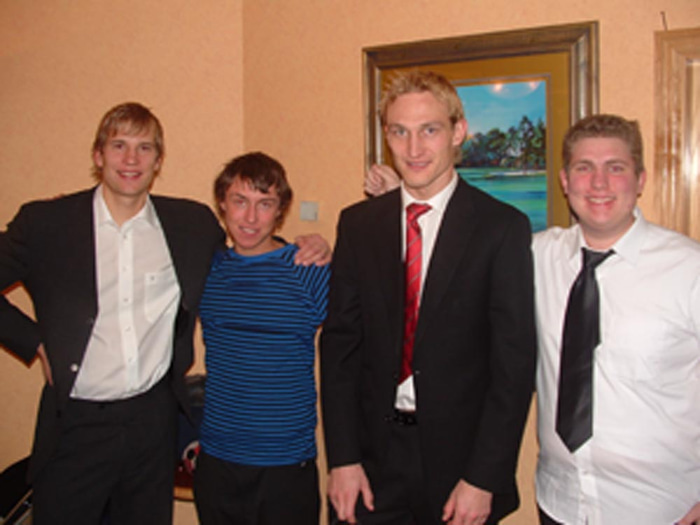 Jussi Jaskelainen, Elvar, Sami Hyypia og Hjalti