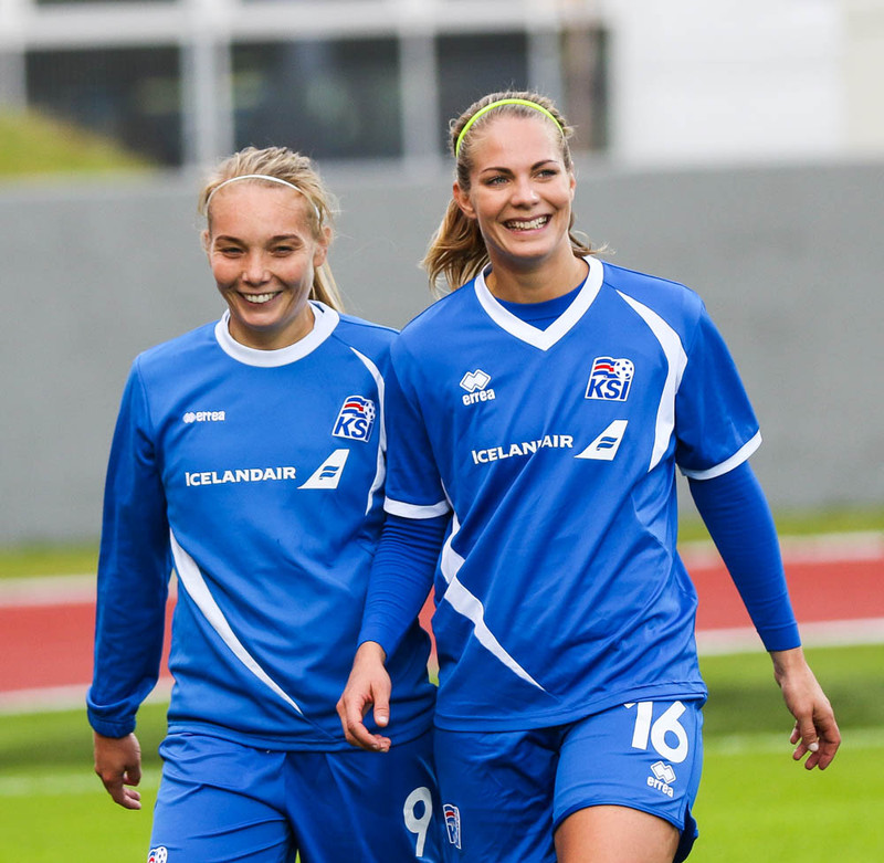 Tvær markadrottningar.