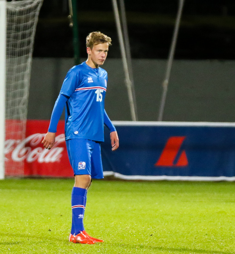 Úr leik með U17 árið 2015.