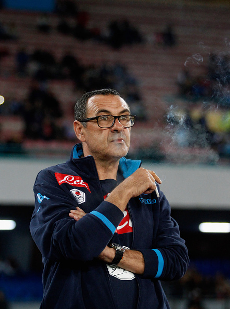Maurizio Sarri er þjálfari ársins.