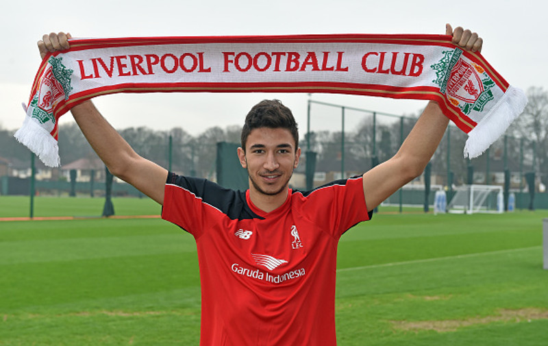 Marko Grujic er á leið frá Liverpool til Borussia Mönchengladbach.