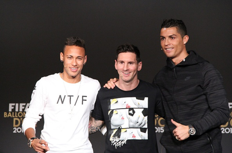 Neymar, Messi og Ronaldo mættu ekki spila í keppnum með landsliðum sínum ef þeir leika í Ofurdeildinni.