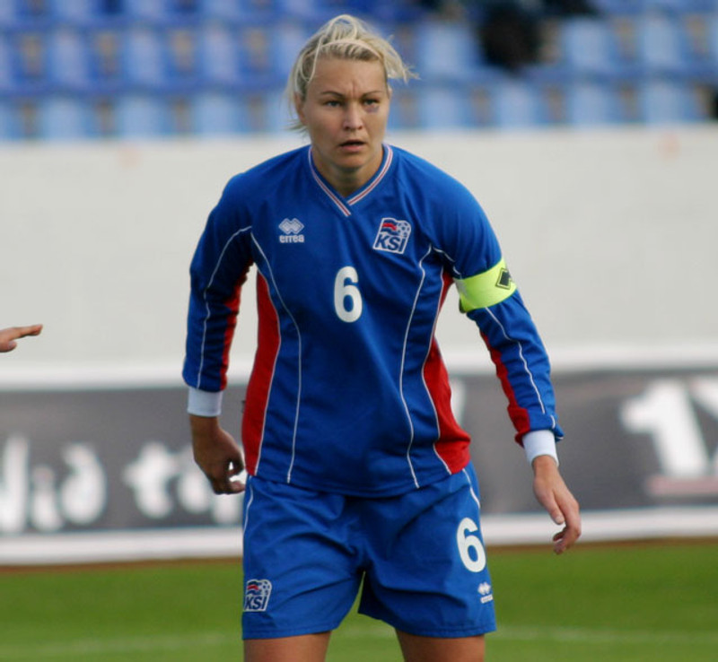 Ásthildur stýrir framkvæmdum á nýjum velli Fram