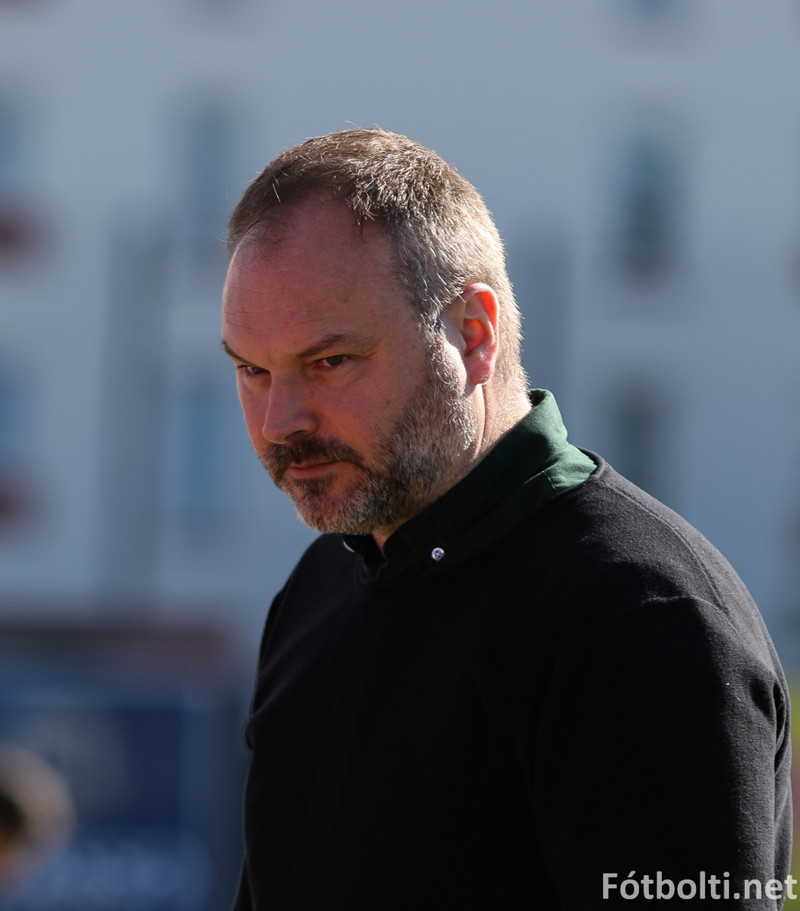 Kristján Guðmundsson var ekki sáttur eftir leik.