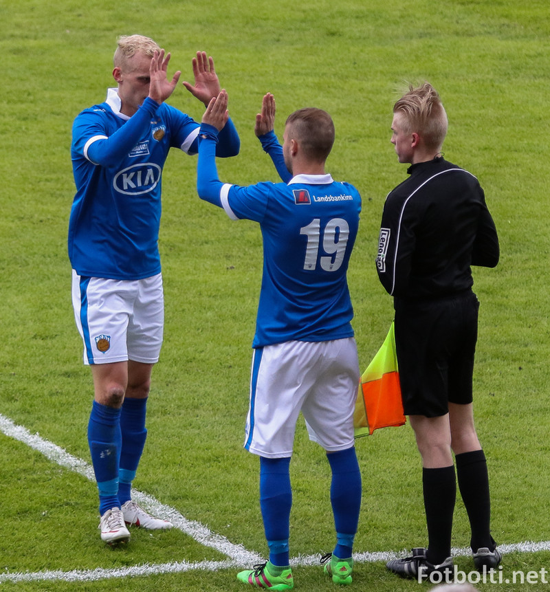 Brynjar Kristmundsson átti frábæra innkomu í liði Fram í dag