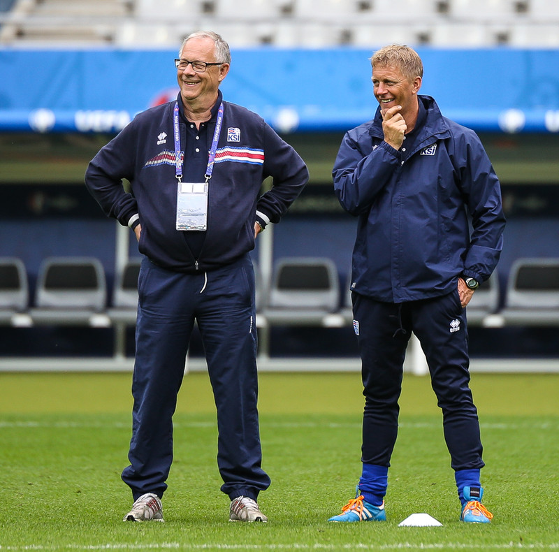 Lars og Heimir.