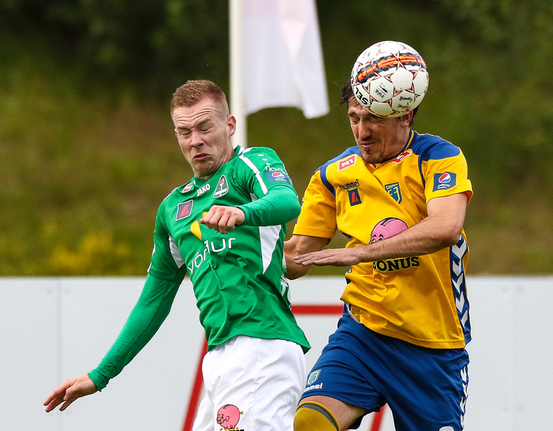 Myndaveisla: Blikar unnu Fjölni í endurkomu Árna