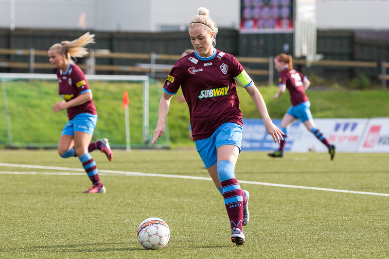 Fyrirliðinn Heba Björg Þórhallsdóttir