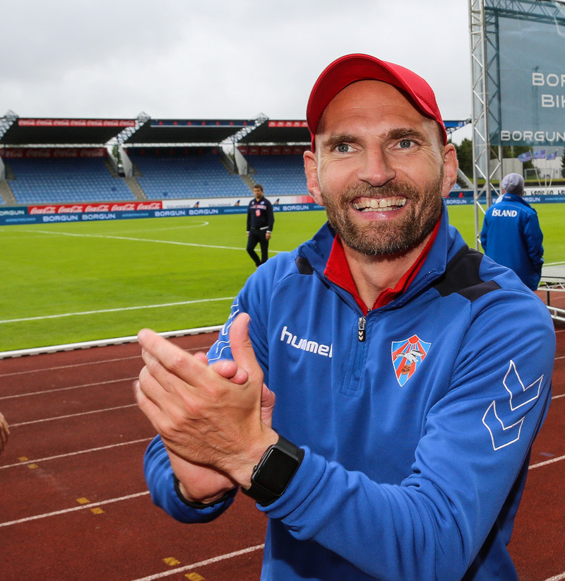 Sigurbjörn Hreiðarsson aðstoðarþjálfari Vals.