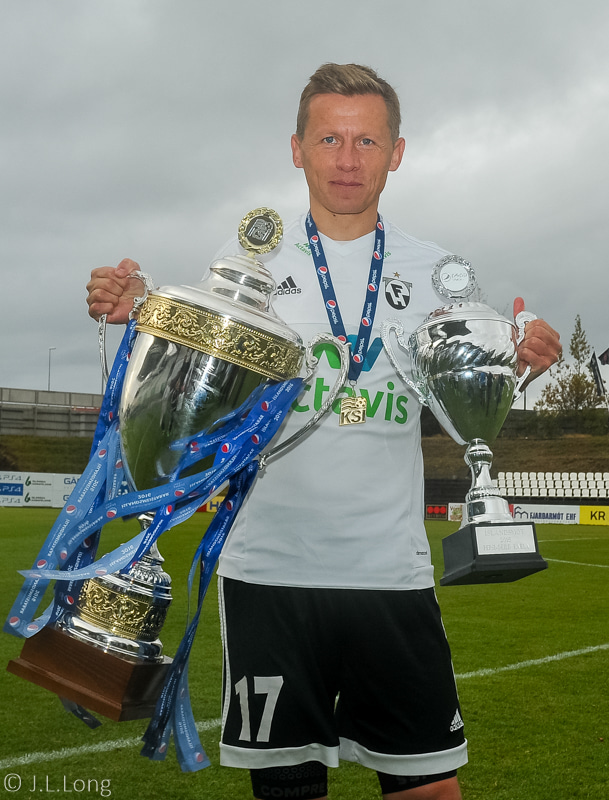 Atli Viðar var farsæll hjá FH. Hann segir ekkert til í því að hann hafi ætlað í mál við félagið.