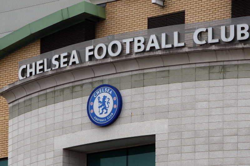 Frá heimavelli Chelsea, Stamford Bridge.