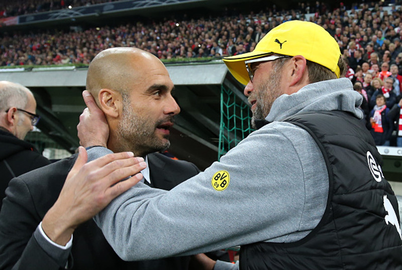 Klopp og Guardiola