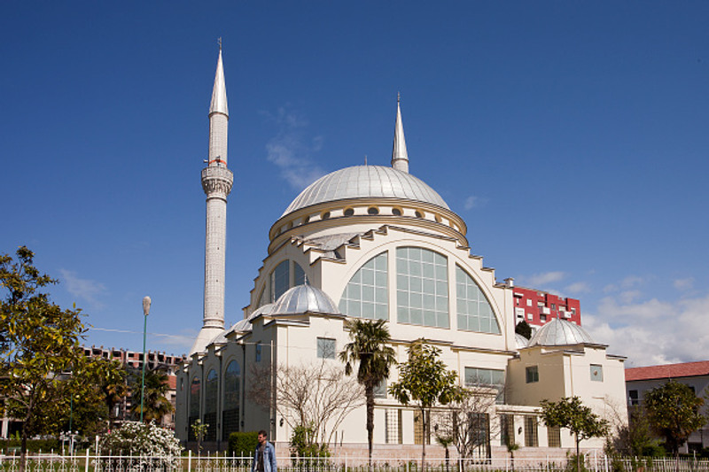 Moska í Shkoder, borginni þar sem Ísland mætir Kosóvó.