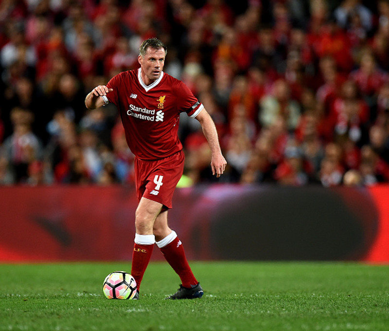 Carragher í leik.