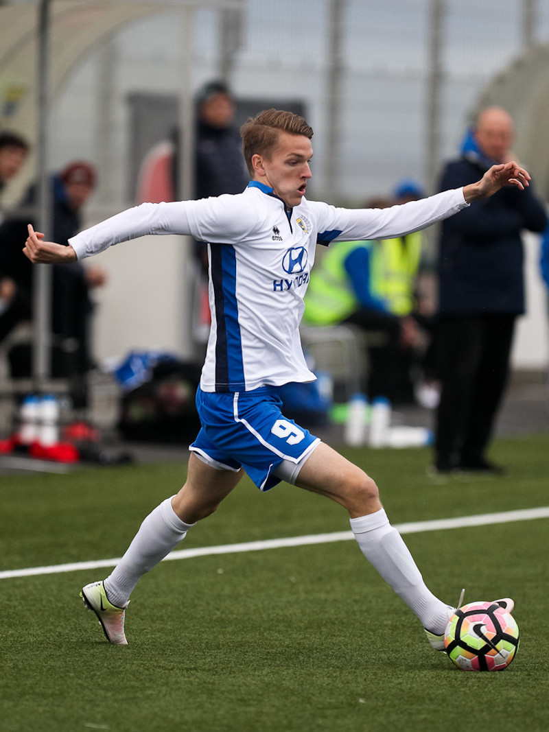 Jóhannes Hilmarsson gerði þrennu fyrir Kríu.