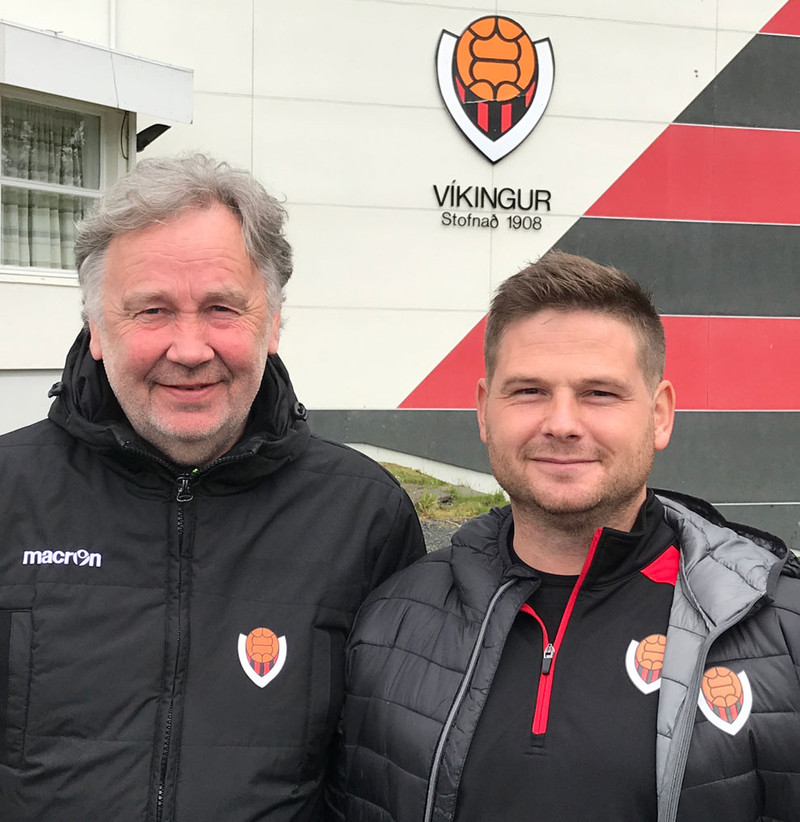 Logi Ólafsson og Bjarni Guðjónsson