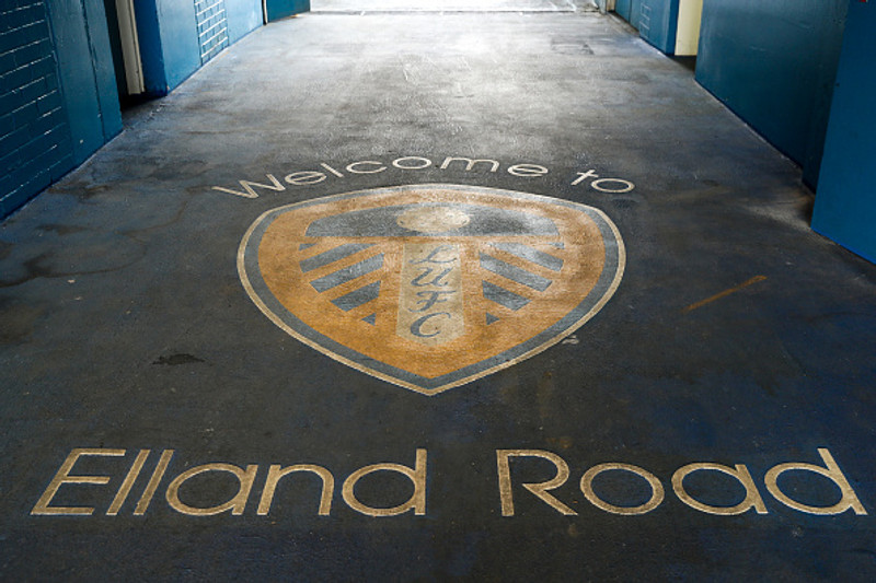 Hiti á Elland Road í dag.