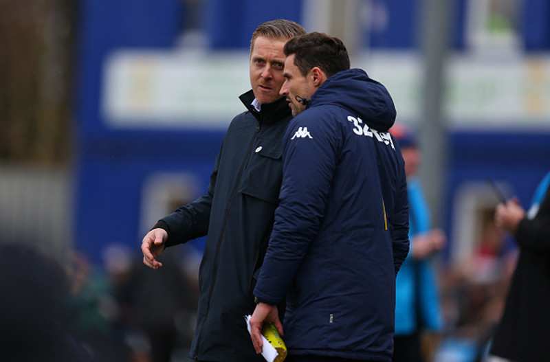 Garry Monk og Pep Clotet.
