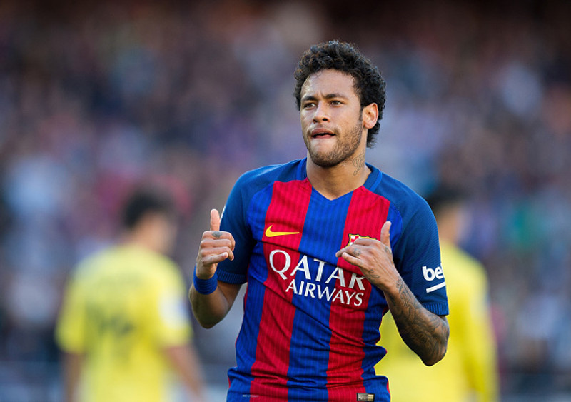 Hann skoraði 105 í 186 leikjum hjá Barca.