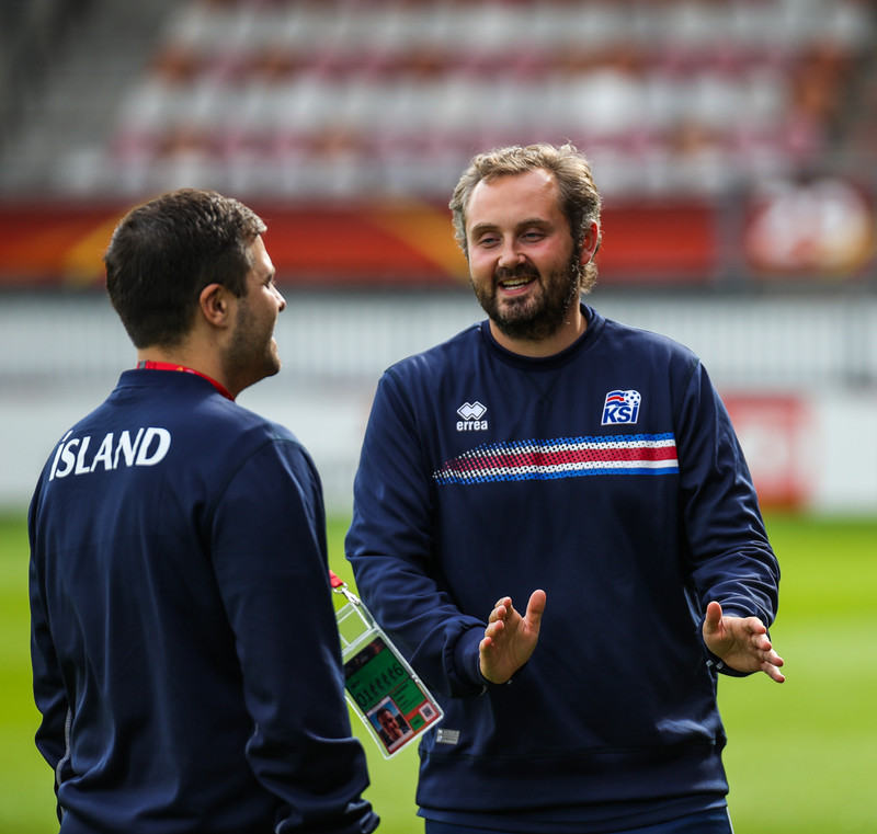Davíð Snorri um leið U17 á EM