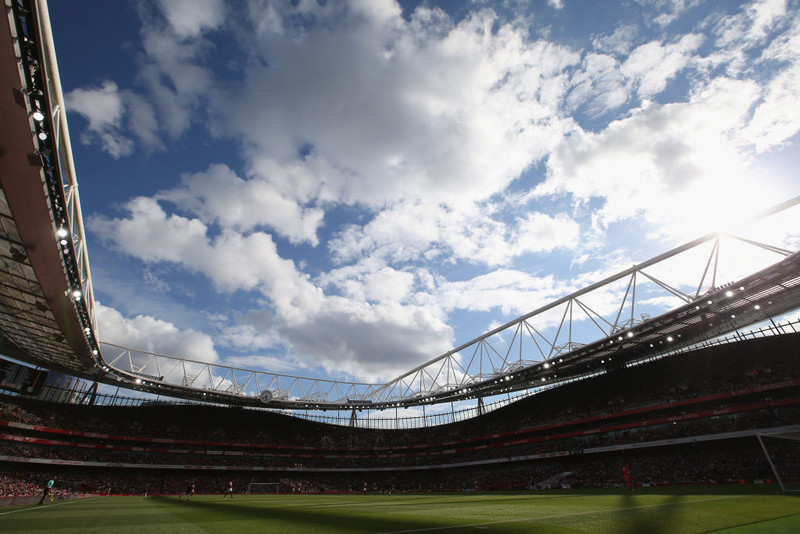 Frá Emirates-vellinum, heimavelli Arsenal.