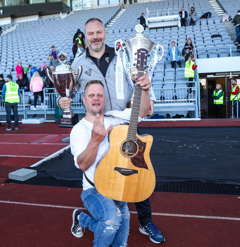 Kristján Guðmundsson þjálfar ÍBV annað árið í röð.