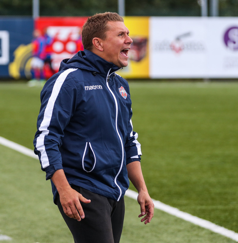 Úlfur var eðlilega svekktur eftir tapið í dag