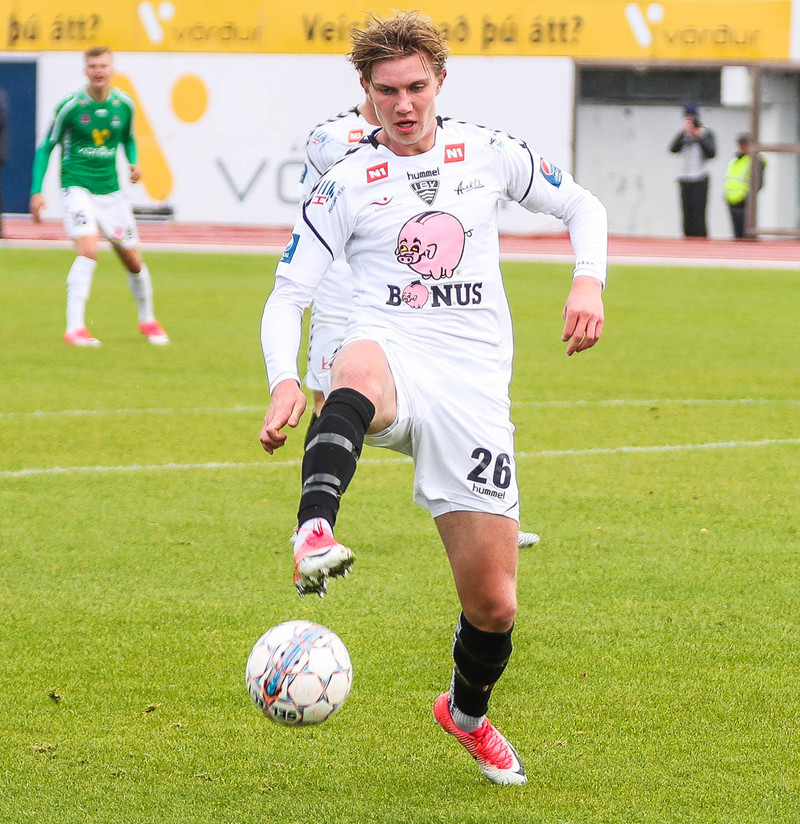 U21 árs landsliðsmaðurinn Felix Örn Friðriksson.