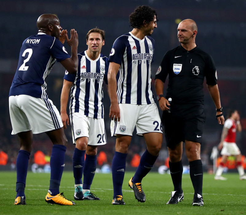 2. West Brom - Gul spjöld: 73 - Rauð spjöld: 1 <b>Samtals: 74 spjöld</b>