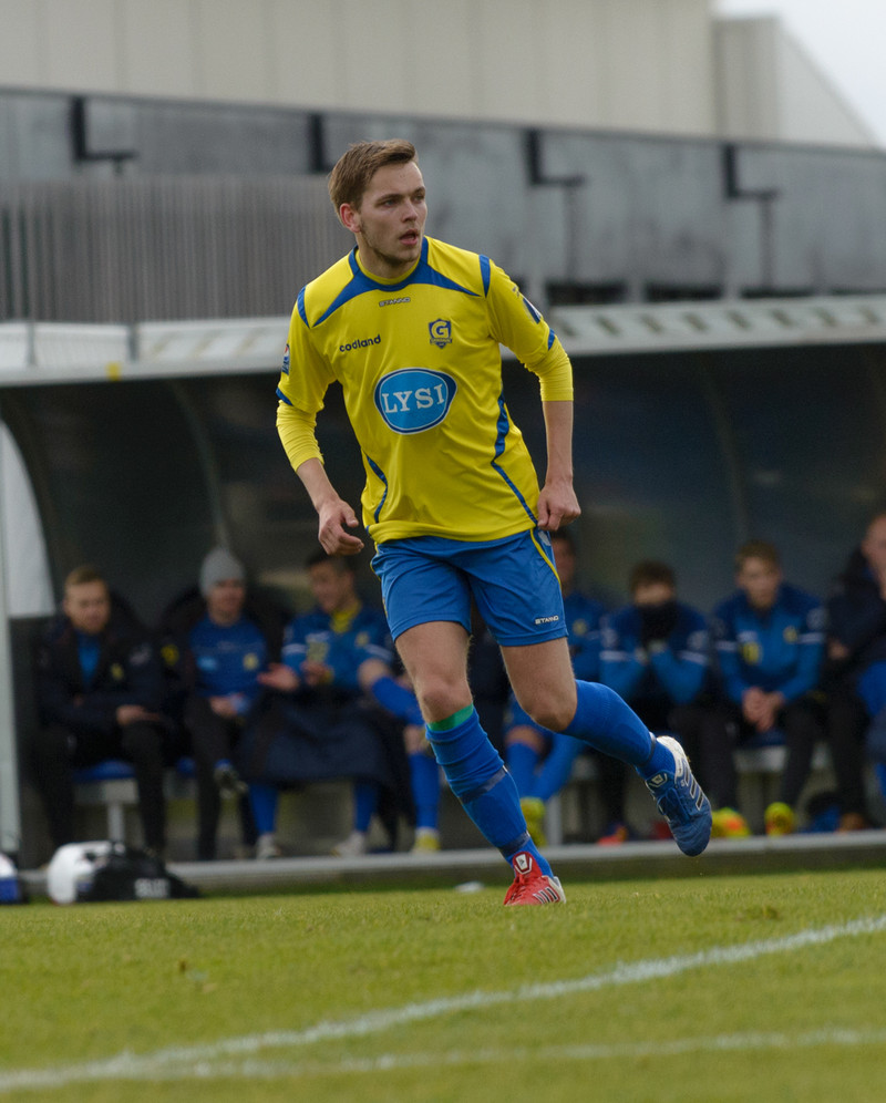 Gylfi Örn fékk beint rautt í dag