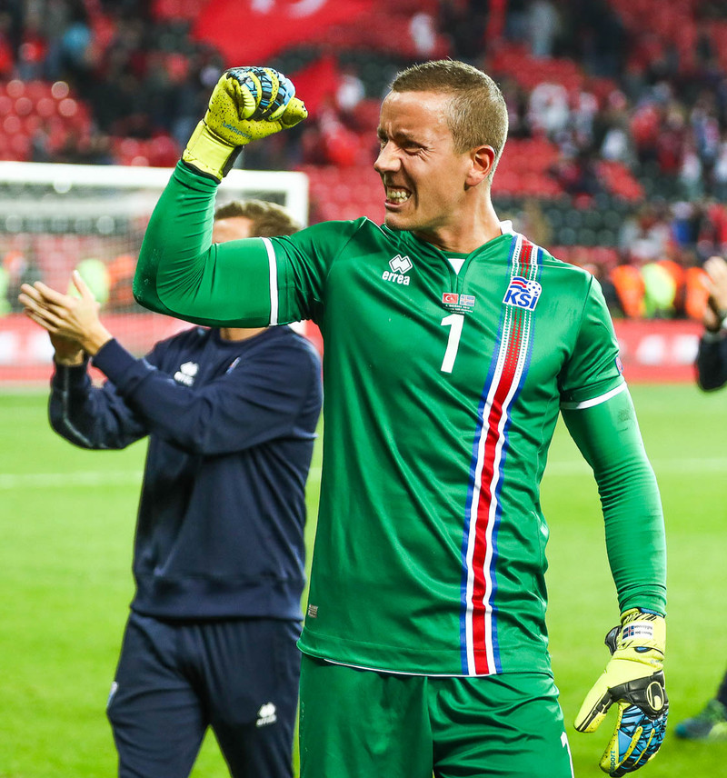 Hannes Þór Halldórsson, markvörður landsliðsins