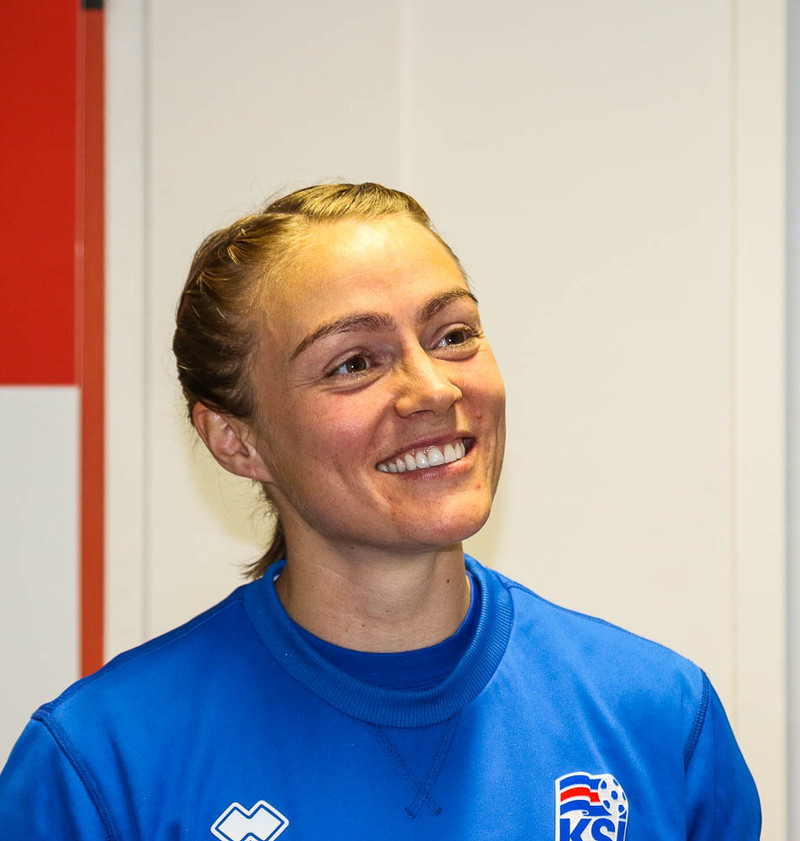 Sif er á gamalkunnum slóðum en hún er fædd í Þýskalandi og bjó þar fyrstu ár ævinnar.