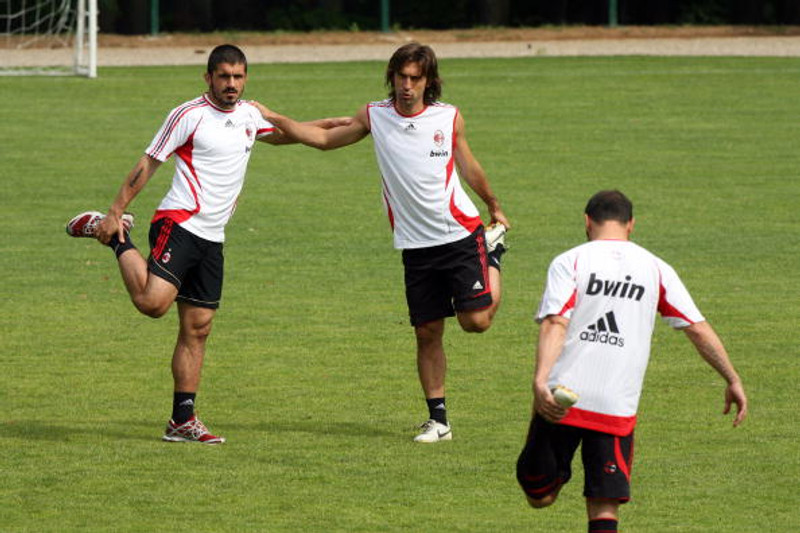 Gattuso og Pirlo mynduðu sögulegt samstarf á miðju AC Milan og ítalska landsliðsins.