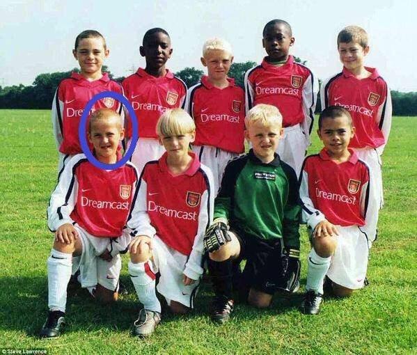 Harry Kane var á mála hjá Arsenal