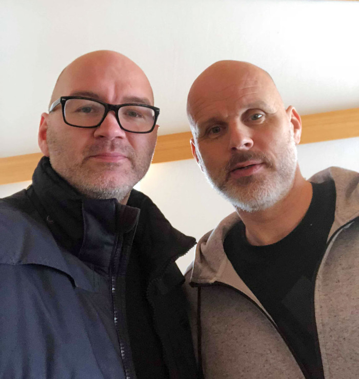 Gunnlaugur Jónsson og og Ólafur Kristjánsson.