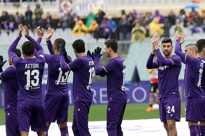 Leikmenn Fiorentina náðu að efna loforðið