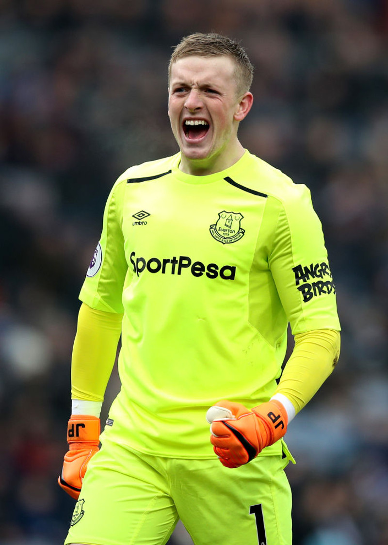 Jordan Pickford gæti misst sæti sitt hjá Everton