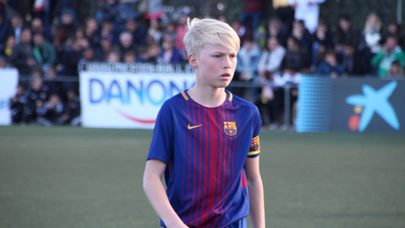 Daníel Tristan var talinn einn sá allra efnilegasti í La Masia-akademíunni