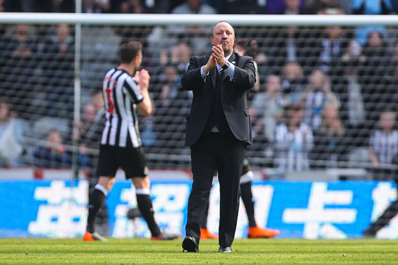 Rafa Benítez, stjóri Newcastle.