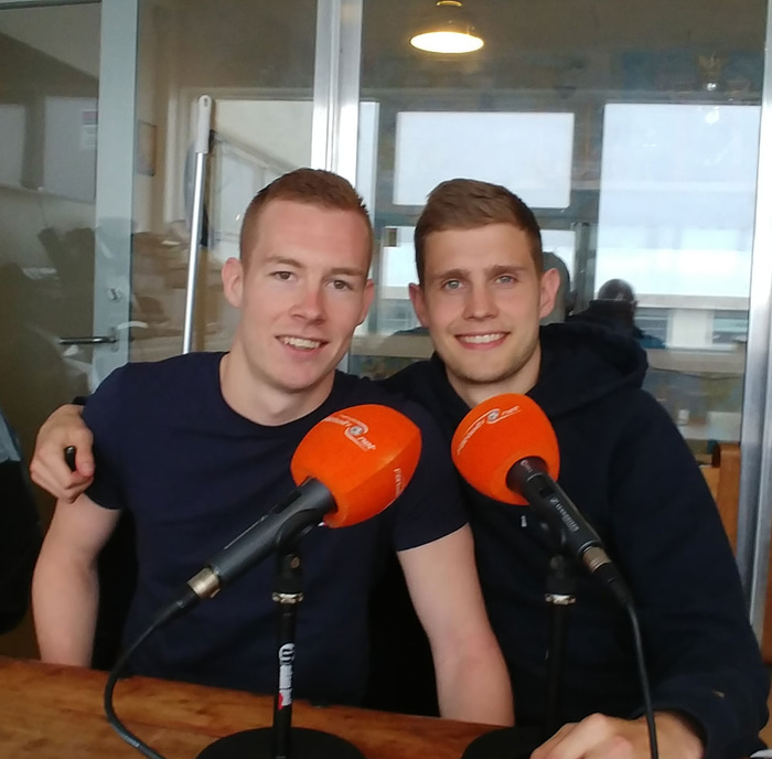 Gísli Eyjólfsson og Arnþór Ari Atlason.