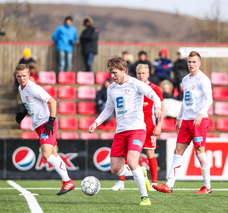 Ármann leiddi sitt lið til sigurs í kvöld.