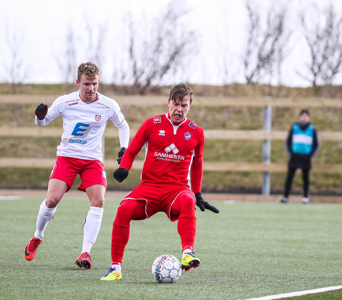Haukur Ásberg Hilmarsson spilar með KH í sumar.