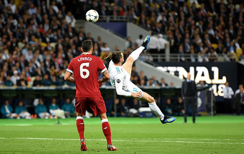 Gareth Bale skorar markið ótrúlega