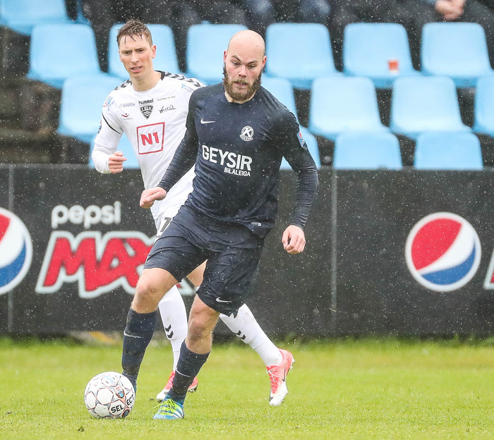 Sigurbergur gekk í raðir Reyni S. í vetur.