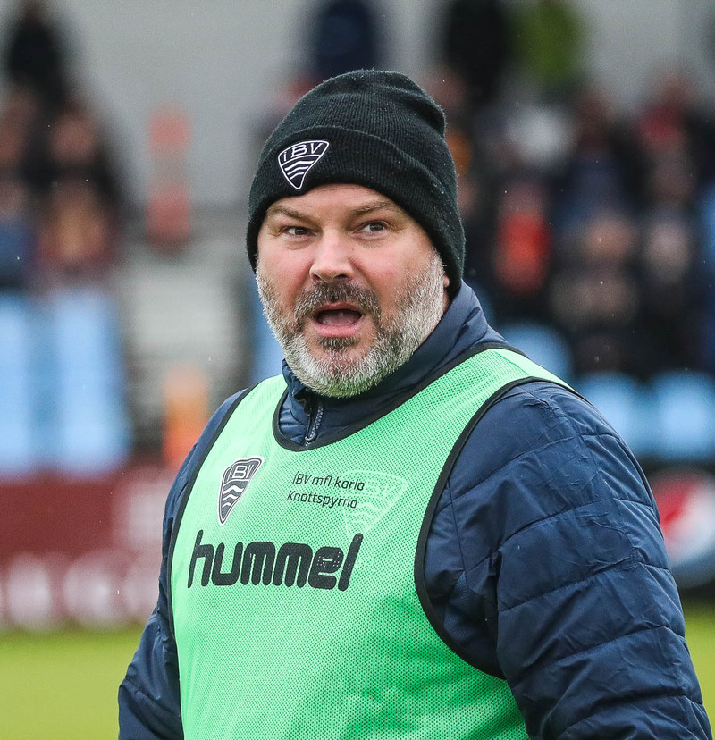 Kristján Guðmundsson þjálfari ÍBV