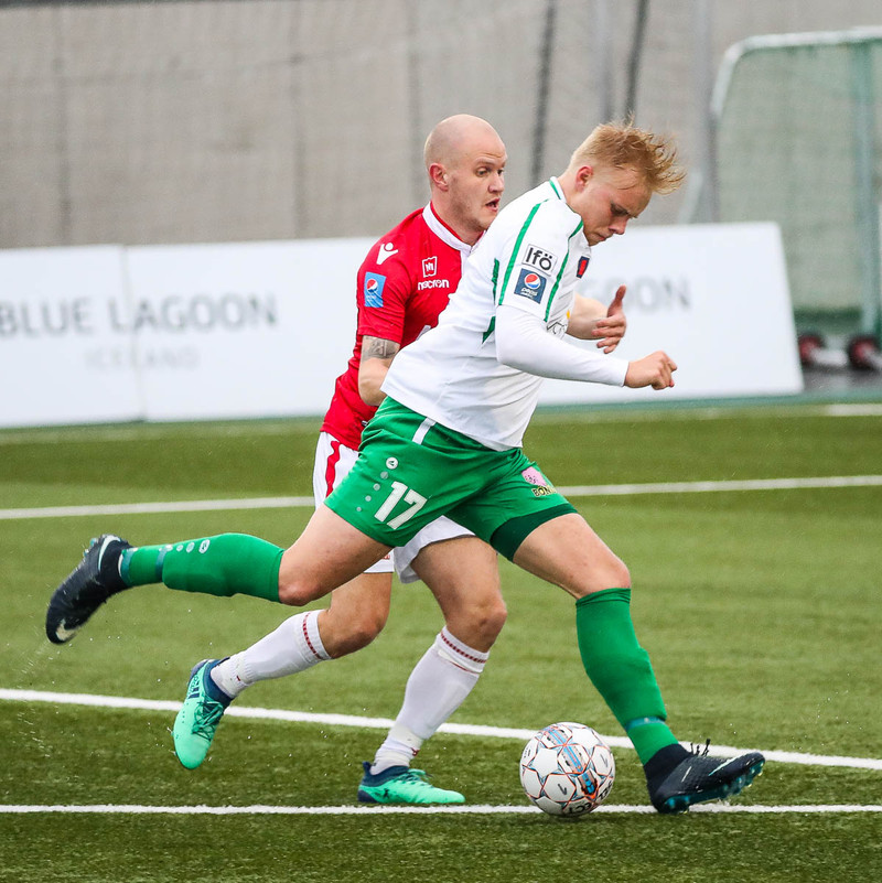 Myndaveisla: Valur vann topplið Breiðabliks
