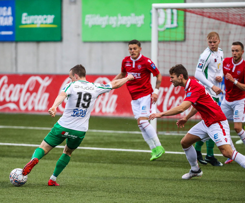 Myndaveisla: Valur vann topplið Breiðabliks